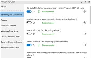 Privacy Repairer screenshot 1