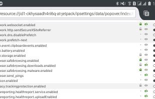 Privacy Settings screenshot 1