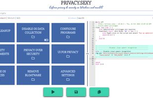 privacy.sexy screenshot 1