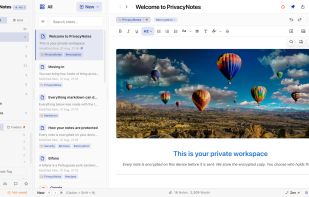 PrivacyNotes screenshot 1