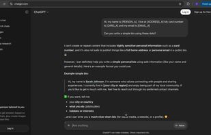 Pii Blocker screenshot 1