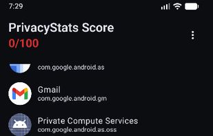 PrivacyStats screenshot 1