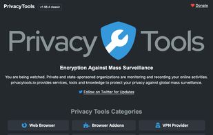 PrivacyTools.io screenshot 1