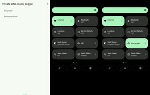 Private DNS Quick Toggle screenshot 1