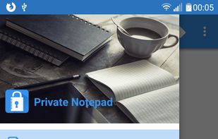 Private Notepad screenshot 1