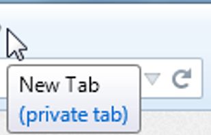 Private Tab screenshot 1