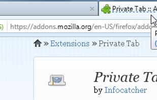 Private Tab screenshot 2