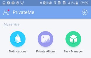 PrivateMe screenshot 1