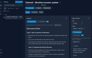 03-founder-investor-update: Investor update recap