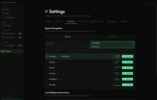 Settings Page