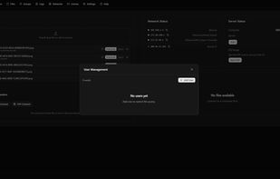 Local User creation dialog (and some example files added)