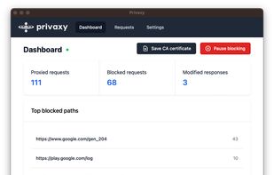 Privaxy screenshot 1
