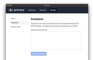 Privaxy screenshot 3