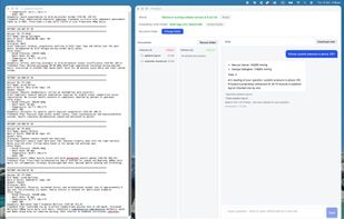 Original patient records on the left, Privybox's answer on the right – every answer can be checked against the source file.