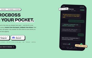 ProcBoss (PBoss) ChatOps Feature, Control your processes from your pocket