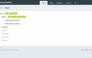 ProcessWire screenshot 3