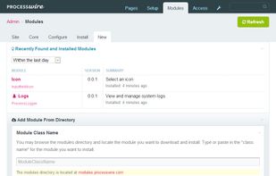 ProcessWire screenshot 1