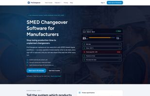 ProChangeover screenshot 1