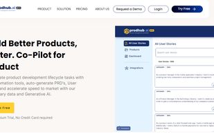 Prodhub.ai is an AI-powered product management automation platform that helps product managers build better products faster. 