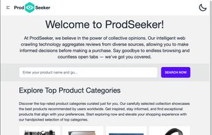 ProdSeeker screenshot 1
