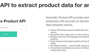 Test Drive Product API