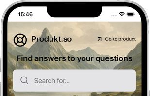 Help Center Portal on mobile