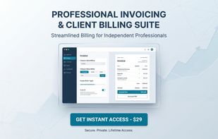 Professional Invoicing Suite screenshot 1