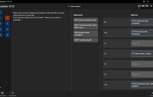 ProfExam Simulator - Match question