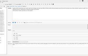 ProfExam Creator - Question Single Answer