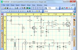 ProfiCAD screenshot 2