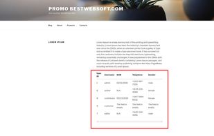 Profile Extra Fields WordPress Plugin screenshot 1