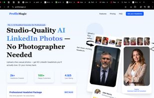 ProfileMagic AI screenshot 1