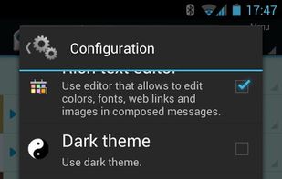 ProfiMail screenshot 2