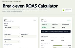 Profit Per Order screenshot 2