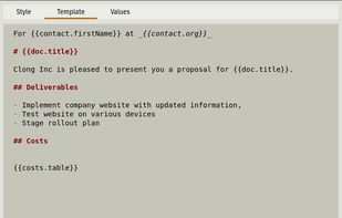Templates are stored as plaintext