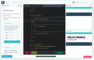 2. Learn by Doing
Practice is key. We have prepared a full coding environment for you in the browser, so you can apply what you've learned immediately.