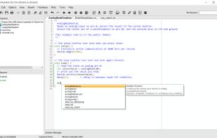 PROGRAMINO - Alternative IDE for Arduino Code Autocomplete