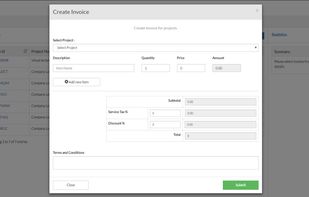 Project Invoice