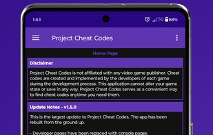 Project Cheat Codes screenshot 3