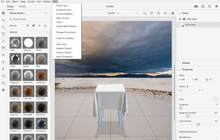 Adobe Dimension screenshot 2