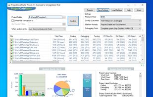 ProjectCodeMeter screenshot 1