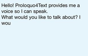 Proloquo4Text screenshot 1