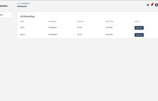 First User Interface of Prolumios