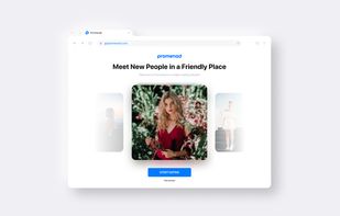 Promenad - Free Online Dating Service screenshot 1
