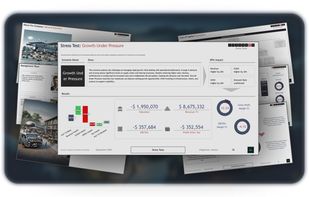 Stress testing: run downside scenarios and see the impact on profit and margins.