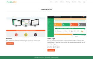 ProMIS.ONE screenshot 2