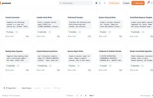 promnest dashboard