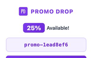 User specific savings and cashback events.