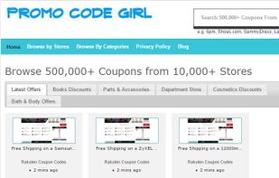Promo Code Girl screenshot 1