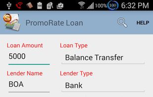 PromoRate Loan screenshot 1